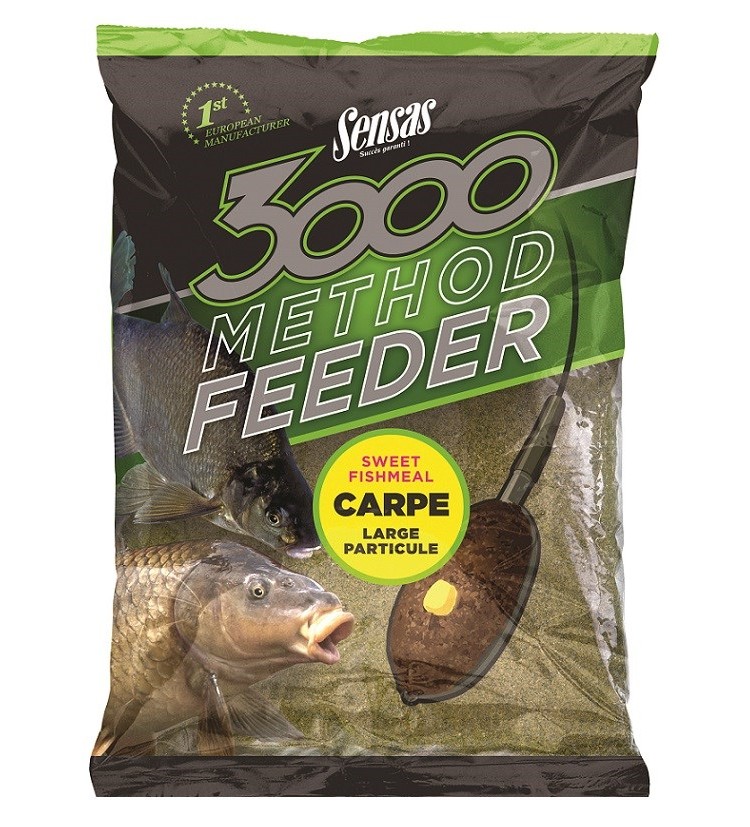 ensas Krmení 3000 Method Feeder 1 kg-carpe pellets