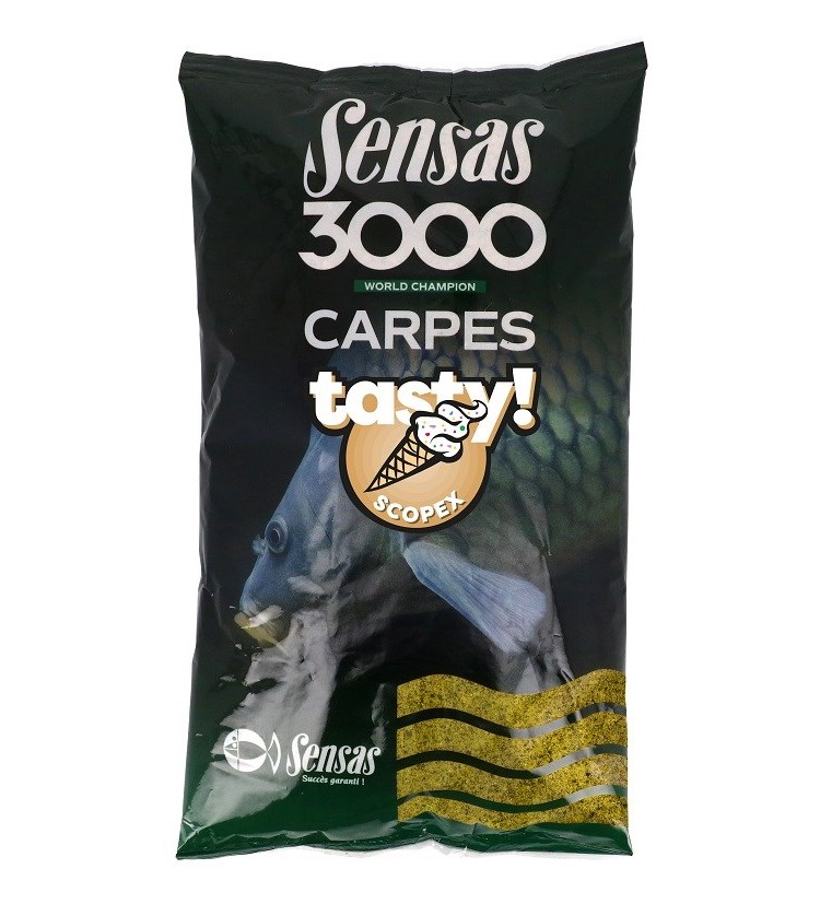 Sensas Krmení Carp Tasty 3000 1 kg - Scopex