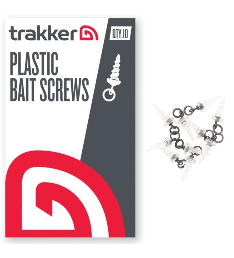 Trakker Vrtáček Plastic Bait Screws 10 ks