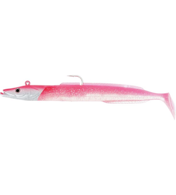 Westin gumová nástraha SANDY ANDY JIG Glowing Lipstick, 14 cm, 32 g