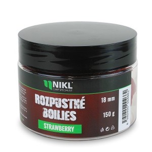 Nikl Rozpustné Boilies Strawberry 150 g 24 mm