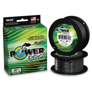 Power Pro Splétaná šňůra 135 m, Průměr 0,19 mm / Nosnost 13 kg, ZELENÁ