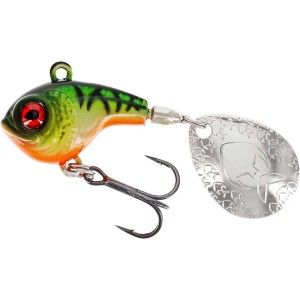 Westin Nástraha Dropbite Spin Tail Jig Firetiger 2,6 cm 8 g