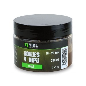 Nikl Boilie V Dipu 250 g 18/20 mm CRAB