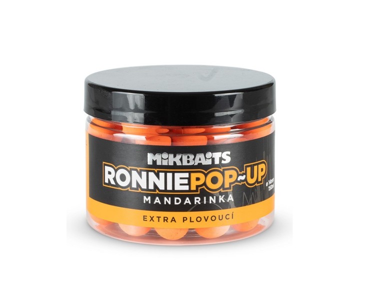 Mikbaits Plovoucí Boilie Ronnie Mandarinka 150 ml 16 mm