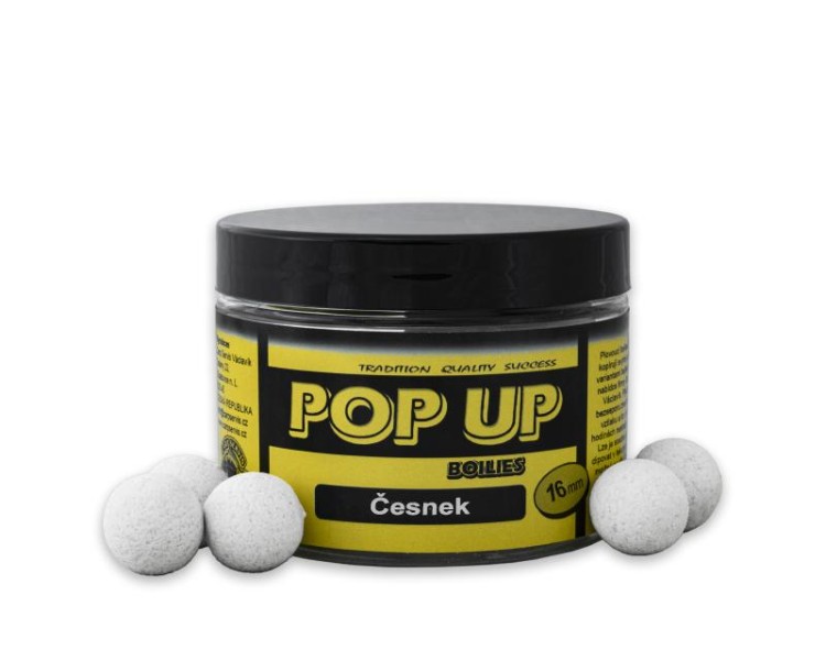 POP UP - DÓZA/50 G/16 MM/ČESNEK