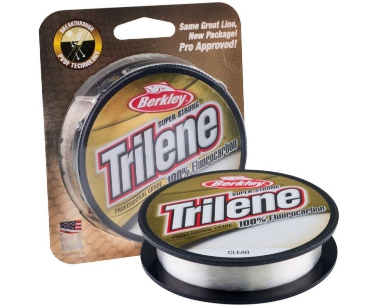 Berkley Fluorocarbon Trilene Leader Čirý 25 m 0,15mm