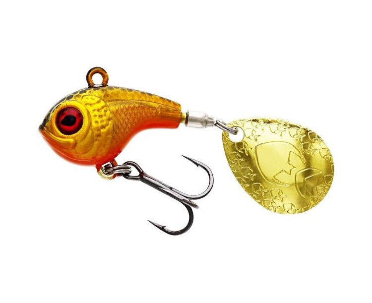 Westin Nástraha Dropbite Spin Tail Jig Gold Rush 3,2 cm 12 g