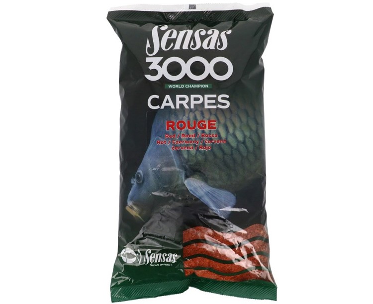 Sensas Krmení Carpes 3000 1 kg-Kapr Červený