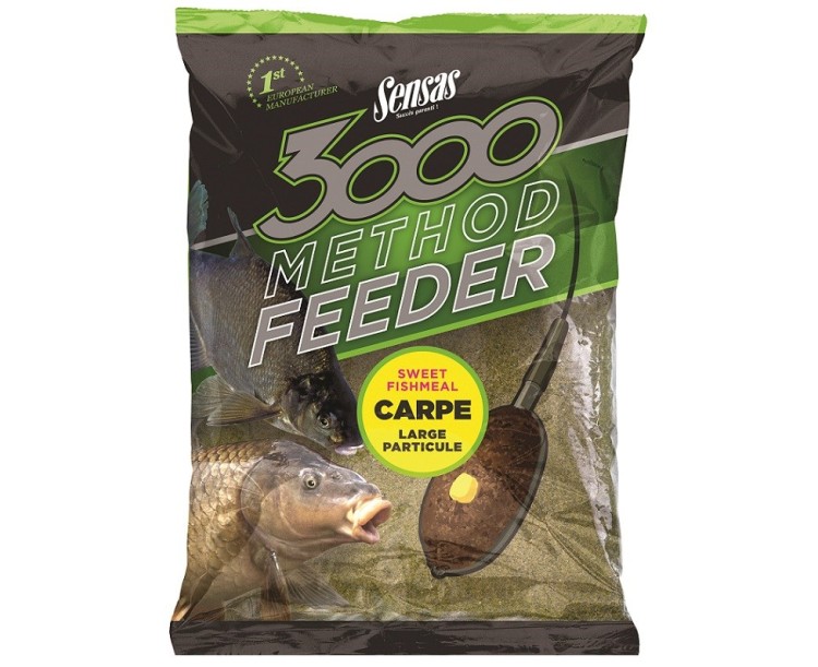 ensas Krmení 3000 Method Feeder 1 kg-carpe pellets