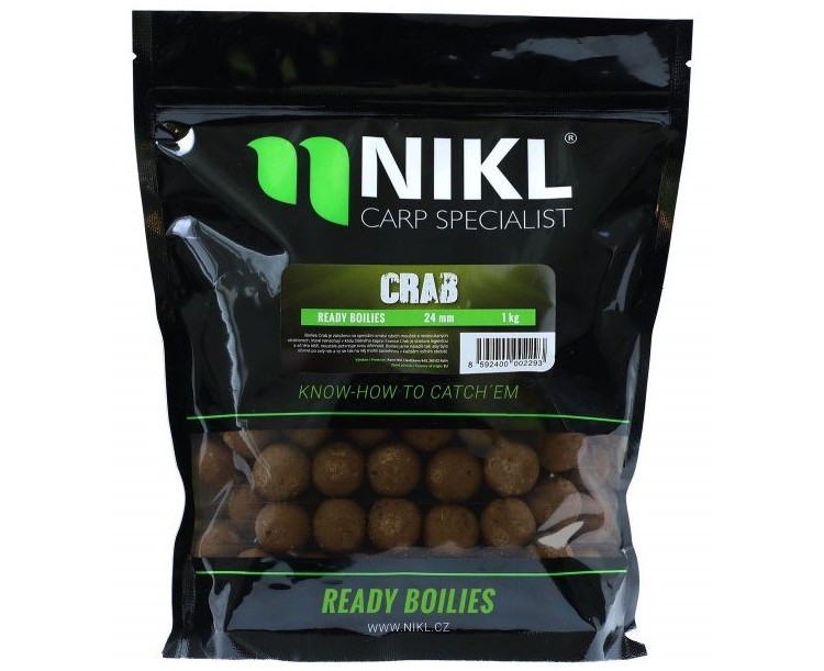 Nikl Hotové Boilies Crab - 1 kg 20 mm