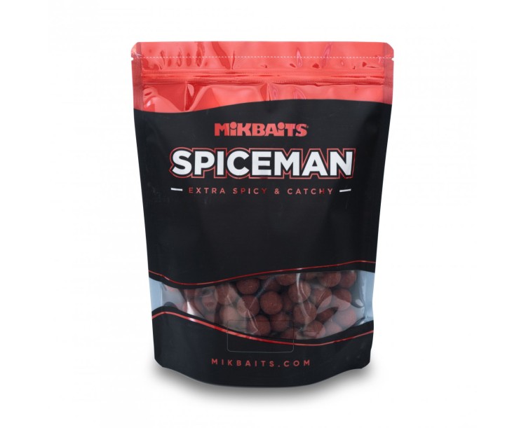 Mikbaits Spiceman boilie 1kg - Chilli Squid 20mm