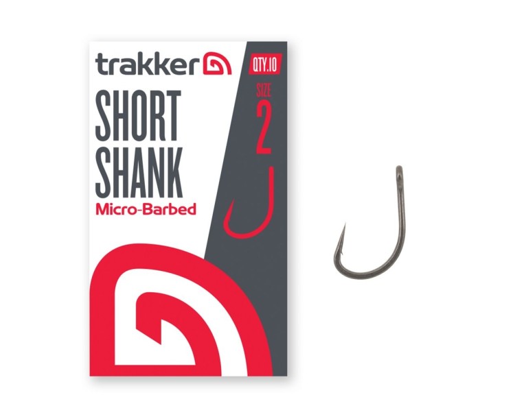 Trakker Háčky Short Shank Hooks Micro Barbed