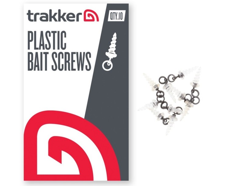 Trakker Vrtáček Plastic Bait Screws 10 ks