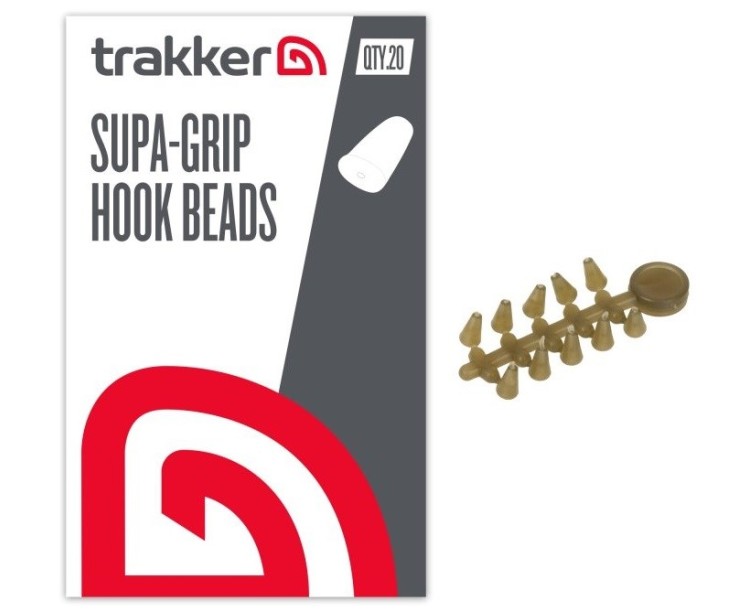 Trakker Zarážky Stoper Supa-Grip Hook Beads 20 ks